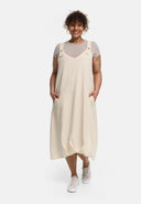 Vestido peto 'Linaya' – ligero y suave de lino de algodón
