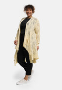 Cardigan lungo 'Cotture' – femminile, leggero e giocoso