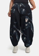 'Velisse' pantalón – stretch de algodón, forma globo