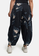 'Velisse' pantalón – stretch de algodón, forma globo