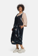 'Velisse' Latzkleid – Baumwollstretch, Midi