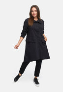 Blusa parka in paracadute con stretch 'Isara'