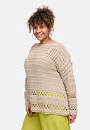 Koszulka dzianinowa 'Cotture' – Miękki w dotyku, stylowy krój i przewiewna