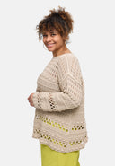 Koszulka dzianinowa 'Cotture' – Miękki w dotyku, stylowy krój i przewiewna