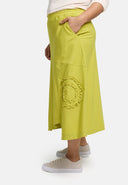 Spódnica 'Livia' – linia A, asymetryczna i rozciągliwa