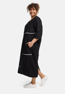 Vestido midi 'Saria' – limpio, cómodo y natural