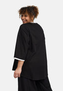 Bluzka 'Saria' – asymetryczna, lekka i naturalna