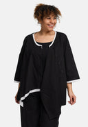 Bluzka 'Saria' – asymetryczna, lekka i naturalna