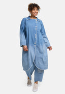 Abrigo 'Sky' – Mezclilla Premium, Lavado Degradado y Elástico