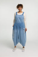 'Sky' Selebukser – Premium-Denim, Ombre & Lappe-Detaljer