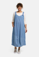 'Mara' Stropkjole V-udskæring, Midi-længde & Hverdags-chic