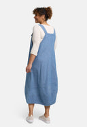 'Mara' Stropkjole V-udskæring, Midi-længde & Hverdags-chic