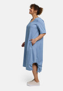 Vestido 'Alina' – línea A, suave y con detalles de cordón