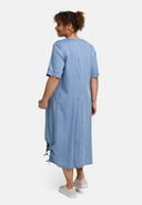 Vestido 'Alina' – línea A, suave y con detalles de cordón