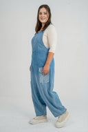 'Sky' Haalarit – Ensiluokkainen farkkukangas, liukuvärjäys & paikkayksityiskohdat