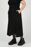 Falda 'Livia' – Línea A, asimétrica y elástica