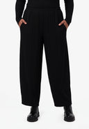 'Vera' pantalone - vestibilità ampia e discreta struttura tono su tono